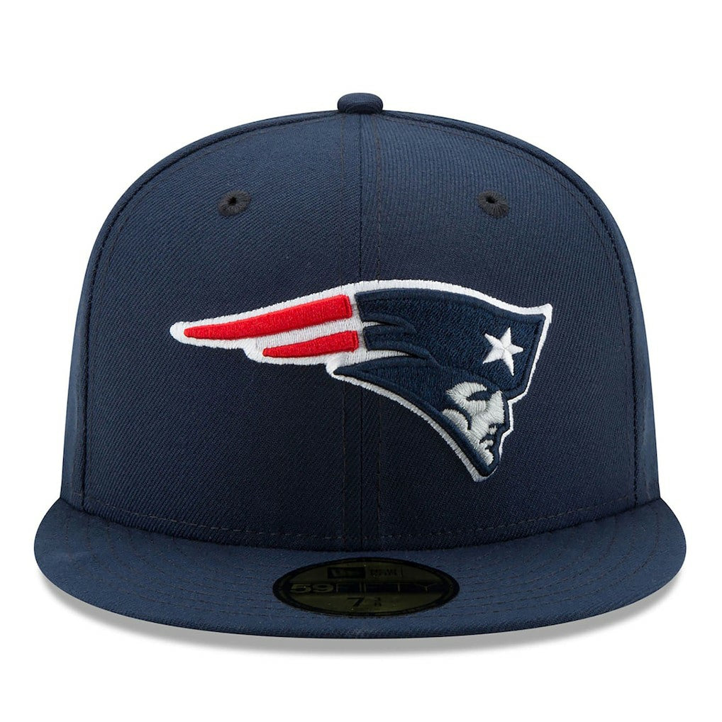 New England Patriots New Era Super Bowl LX Side Patch 59FIFTY Fitted Hat - Navy Hats