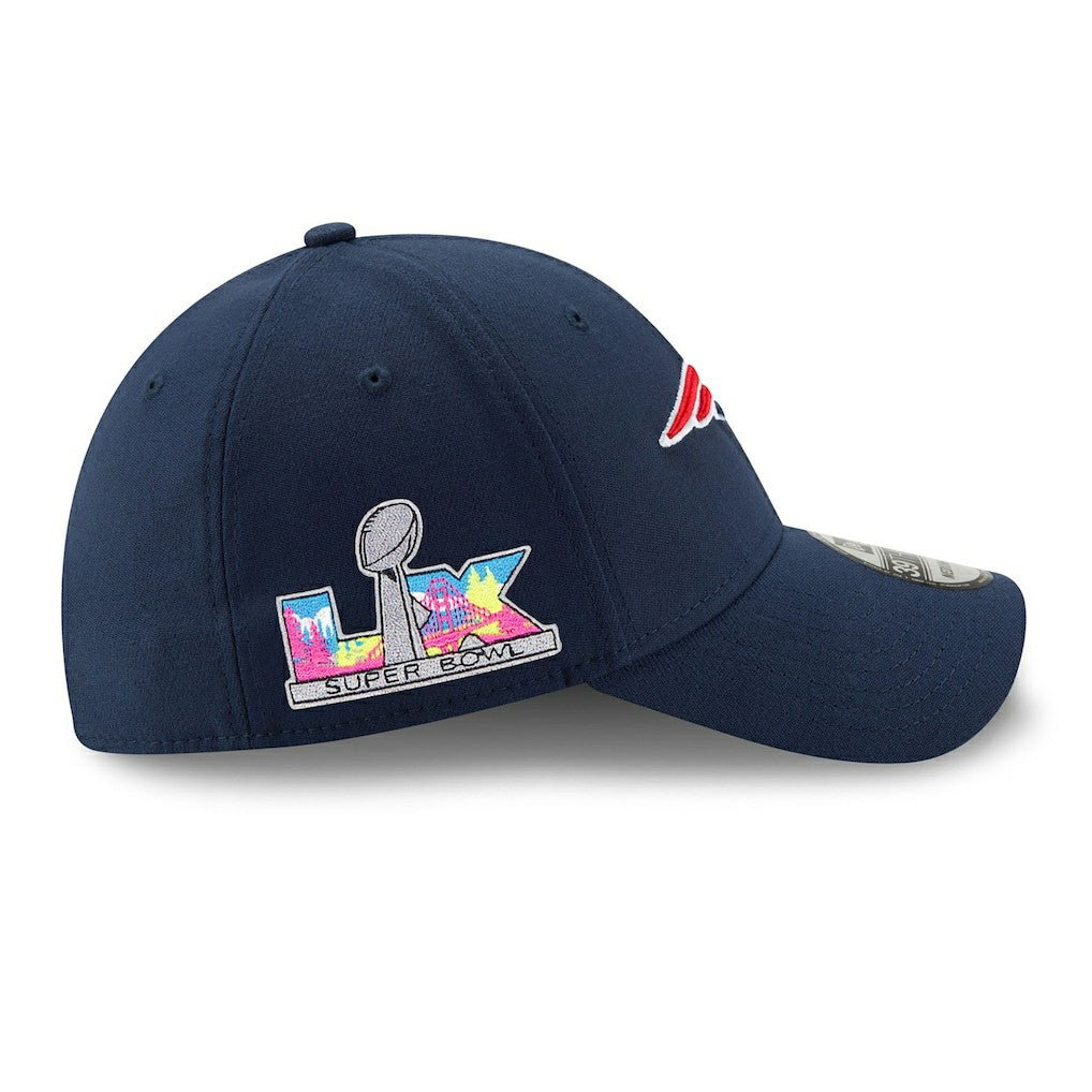 New England Patriots New Era Super Bowl LX 39THIRTY Flex Hat - Navy Hats