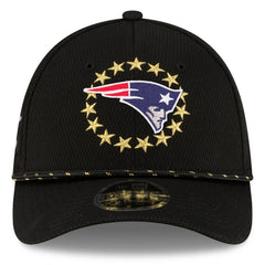 New England Patriots New Era Super Bowl LX 39THIRTY M-Crown Rope Flex Hat - Black Hats