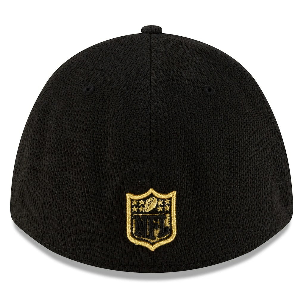 New England Patriots New Era Super Bowl LX 39THIRTY M-Crown Rope Flex Hat - Black Hats