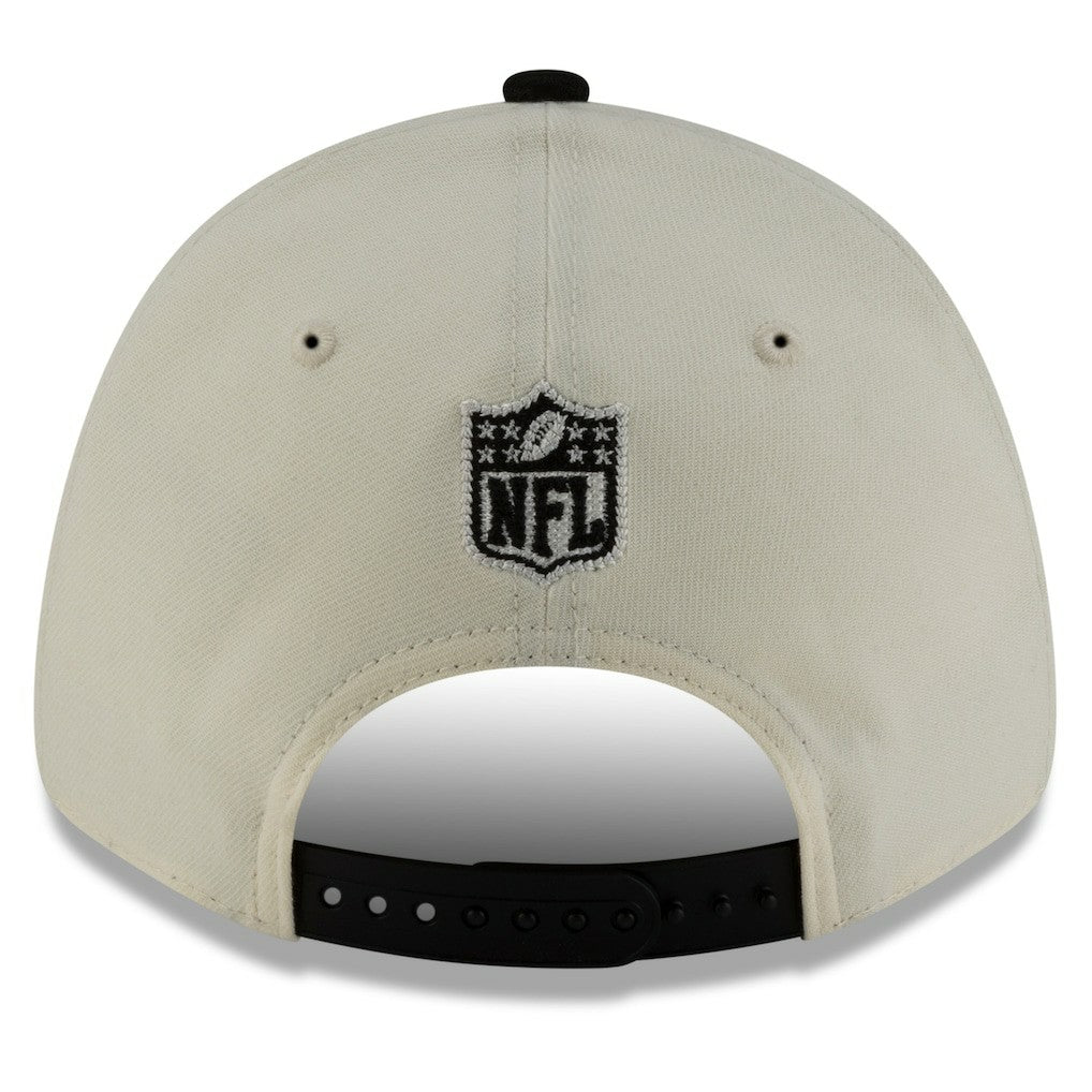 New England Patriots New Era Super Bowl LX 9FORTY Adjustable Hat - Cream/Black Hats