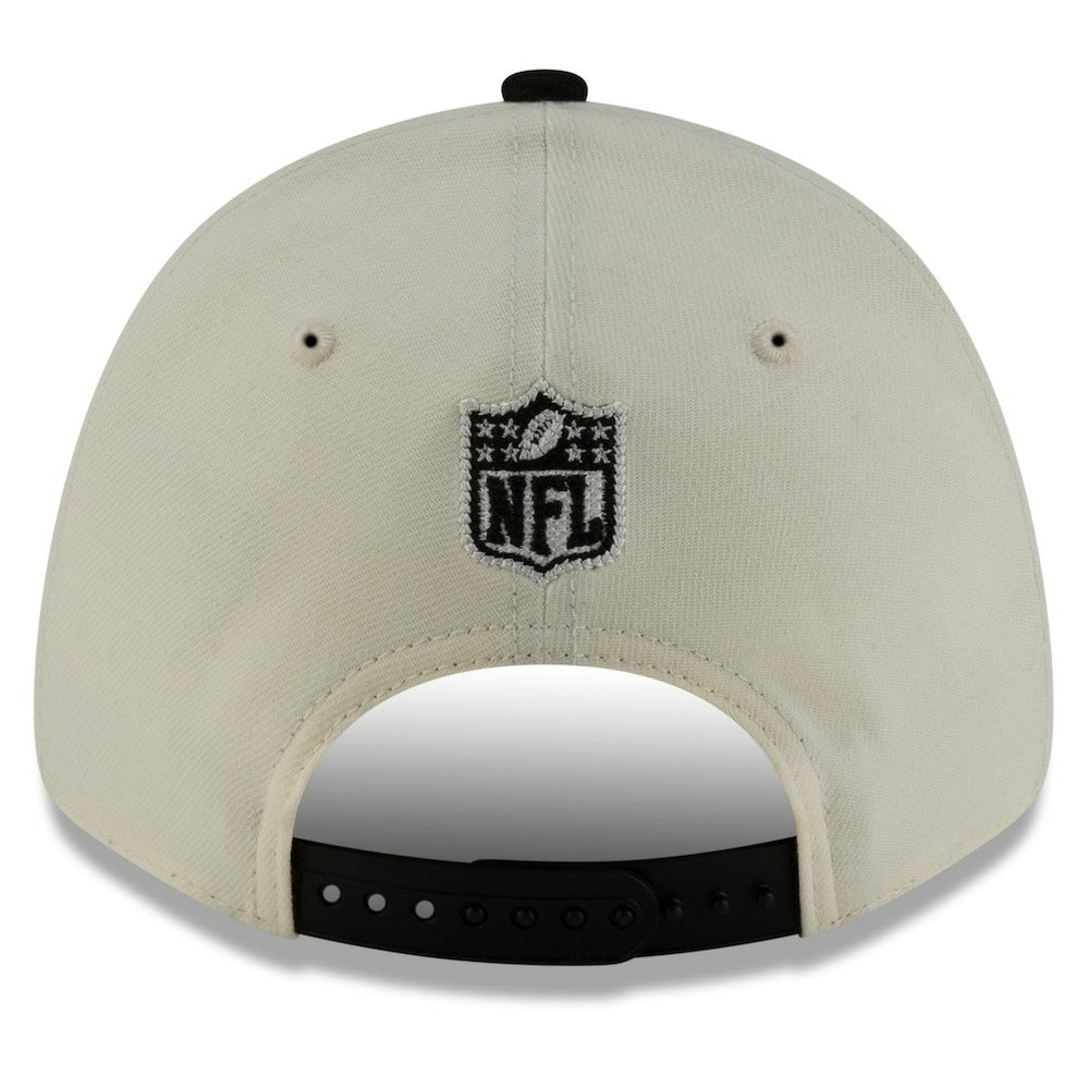 New England Patriots New Era Super Bowl LX 9FORTY Adjustable Hat - Cream/Black Hats