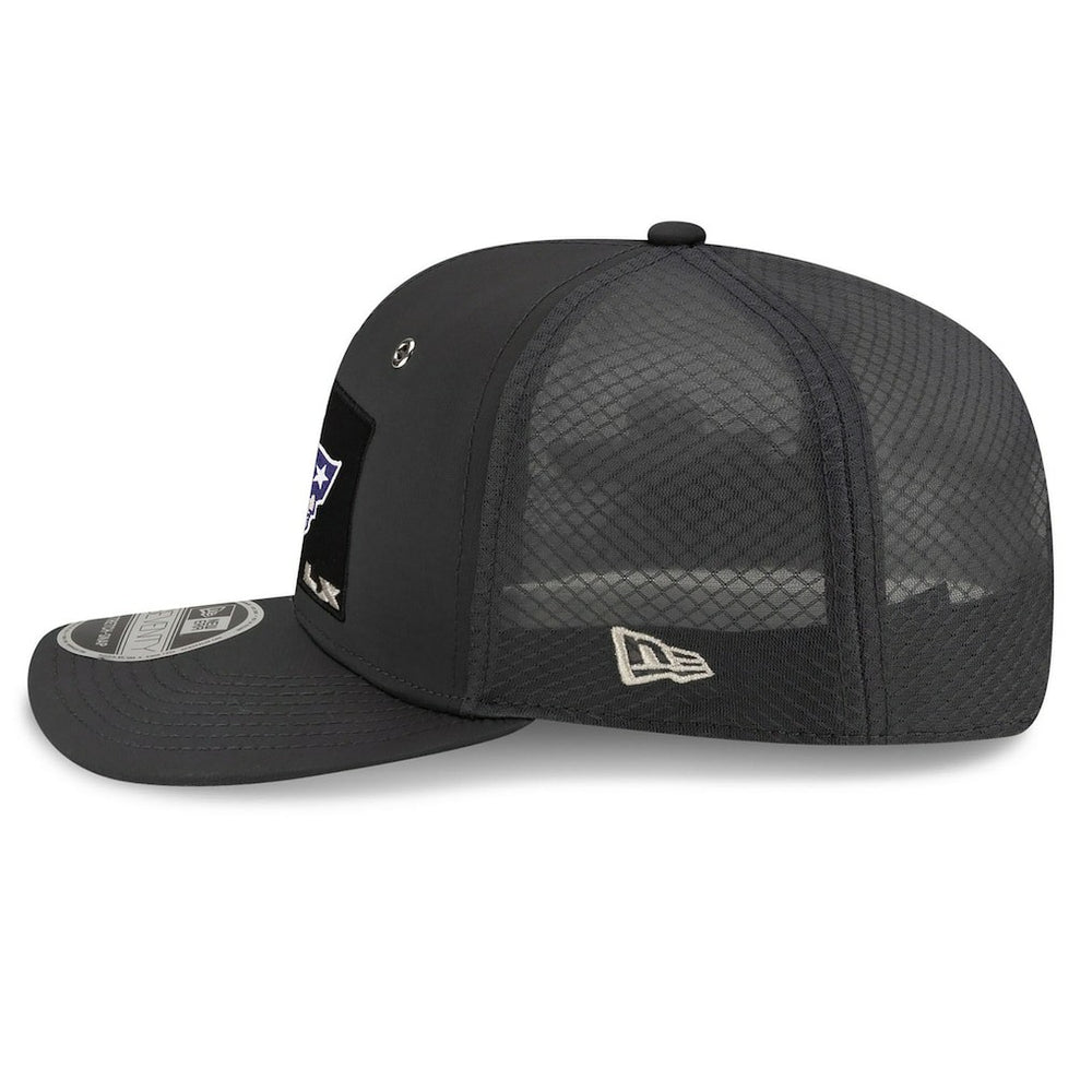 New England Patriots New Era Super Bowl LX Opening Night 9SEVENTY Adjustable Hat - Charcoal Hats