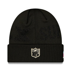 New England Patriots New Era Super Bowl LX Opening Night Cuffed Knit Hat - Black Hats