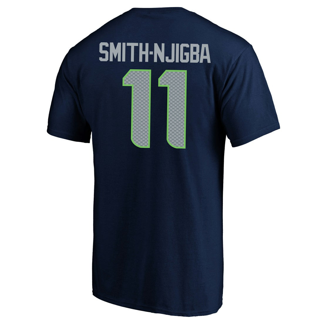 Jaxon Smith-Njigba Seattle Seahawks Super Bowl LX Patch Big & Tall Name & Number T-Shirt - College Navy T-shirts