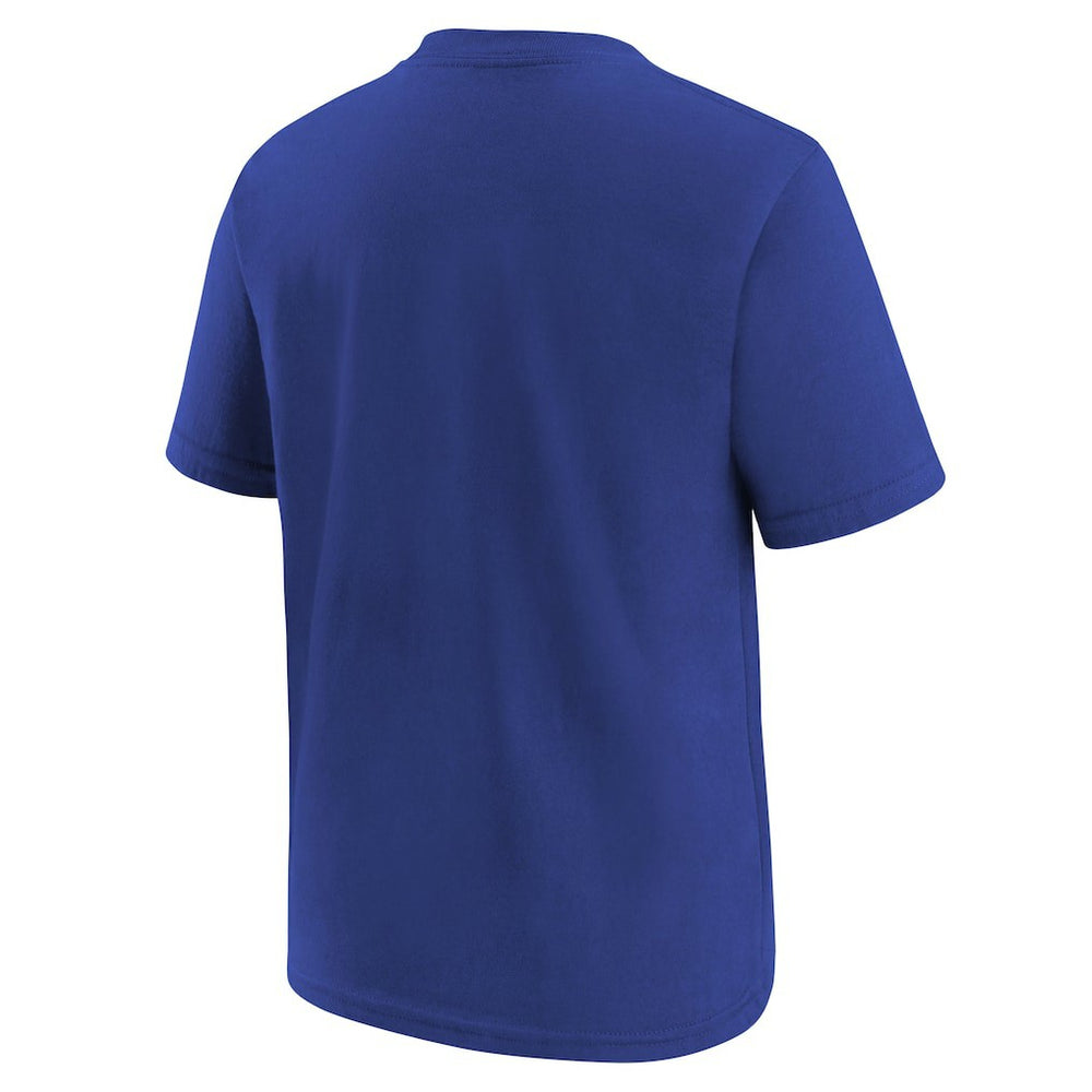New York Knicks Youth Team Essential Logo T-Shirt Blue - Nike