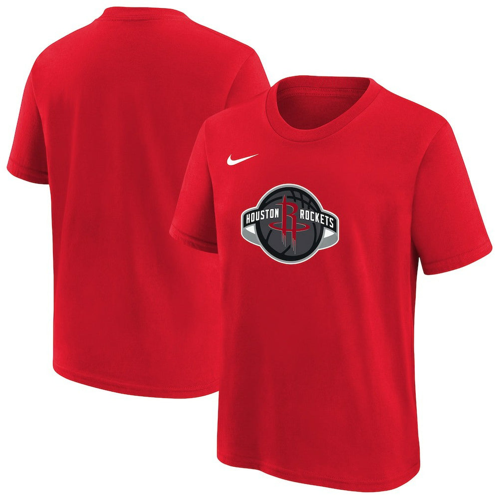 Houston Rockets Youth Team Essential Logo T-Shirt Red - Nike