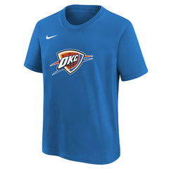 Oklahoma City Thunder Youth Team Essential Logo T-Shirt Blue - Nike