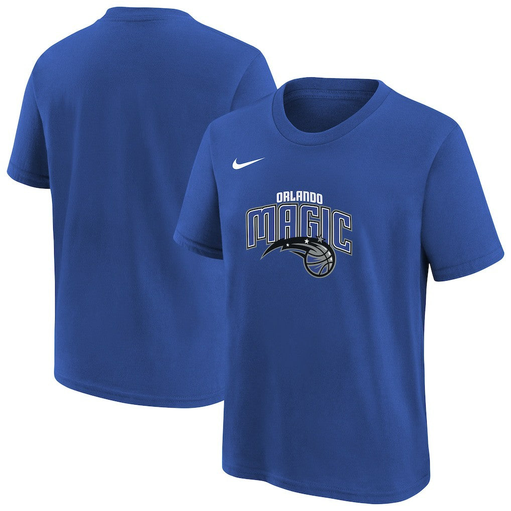 Orlando Magic Youth Team Essential Logo T-Shirt Blue - Nike