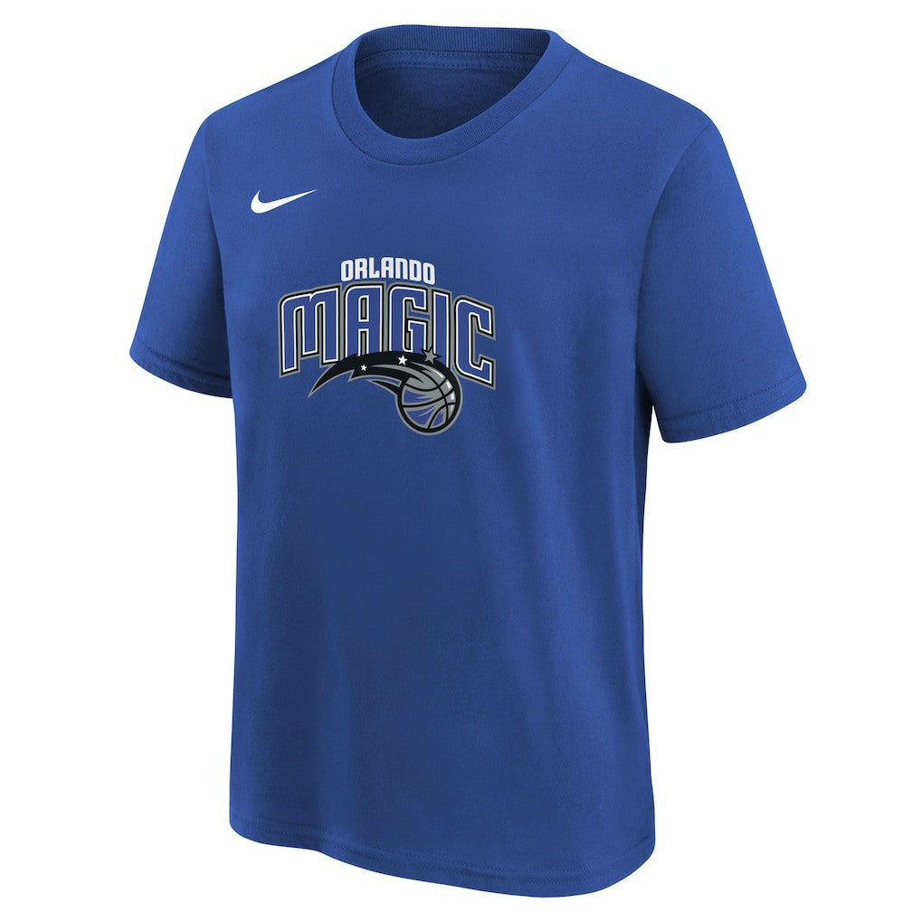 Orlando Magic Youth Team Essential Logo T-Shirt Blue - Nike