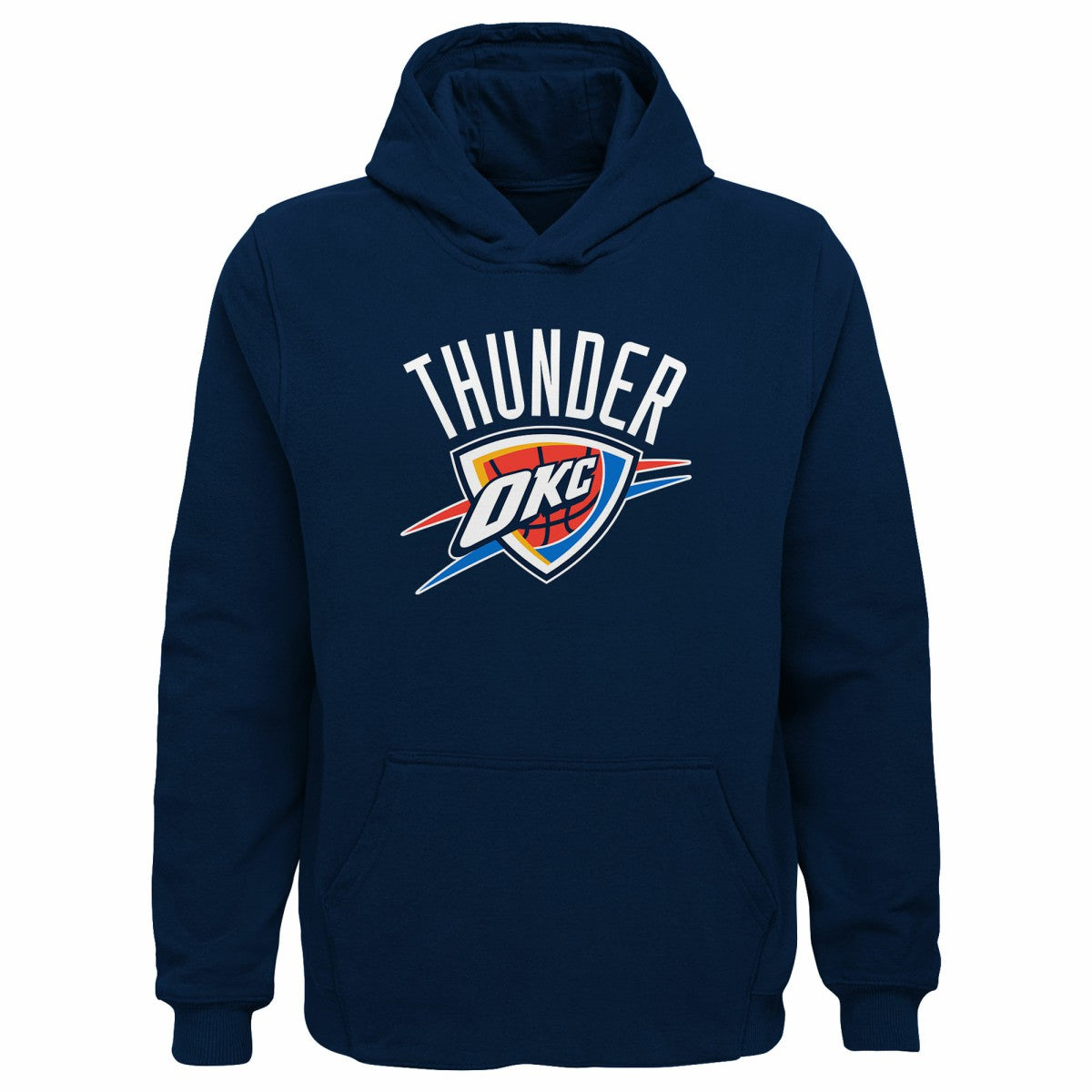 Oklahoma City Thunder Outerstuff Youth Primary Logo Pullover Hoodie Navy outlet