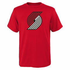 Portland Trail Blazers Outerstuff Youth Primary Logo T-Shirt Red