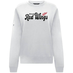 Detroit Red Wings Levelwear Women's Yvette Big Script Tri-Blend Sweatshirt - White | US 203809143