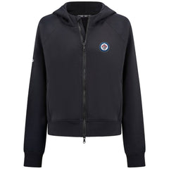 Winnipeg Jets Levelwear Women's Judd Raglan Full-Zip Hoodie - Black | US 203809222