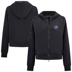 Tampa Bay Lightning Levelwear Women's Judd Raglan Full-Zip Hoodie - Black | US 203809235