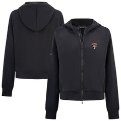 Florida Panthers Levelwear Women's Judd Raglan Full-Zip Hoodie - Black | US 203809239