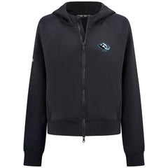 Utah Mammoth Levelwear Women's Judd Raglan Full-Zip Hoodie - Black | US 203809241