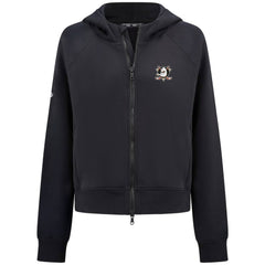 Anaheim Ducks Levelwear Women's Judd Raglan Full-Zip Hoodie - Black | US 203809242