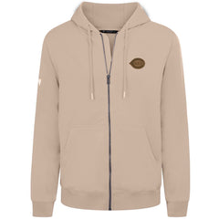 Cincinnati Reds Levelwear Podium Full-Zip Hoodie - Khaki Hoodies