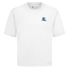 Minnesota Twins Levelwear Panoramic Luxe Signature Knit T-Shirt - White T-shirts