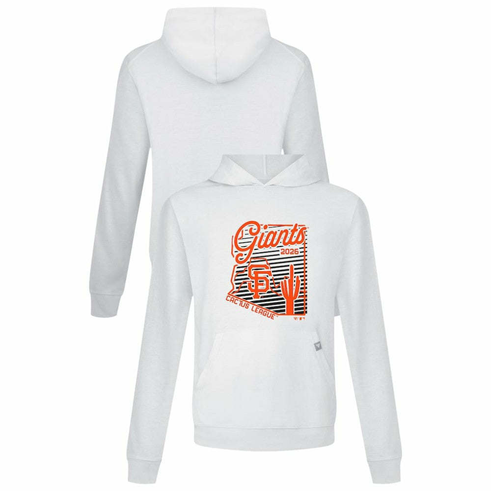 San Francisco Giants Levelwear Sunrise Relay Hoodie - White Hoodies