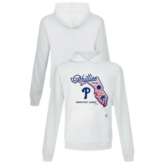 Philadelphia Phillies Levelwear Sunrise Relay Hoodie - White Hoodies