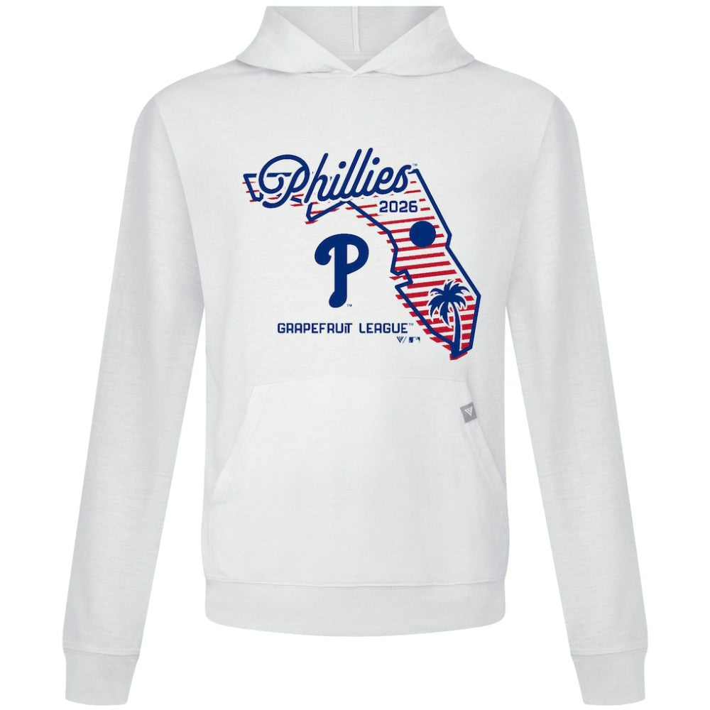 Philadelphia Phillies Levelwear Sunrise Relay Hoodie - White Hoodies