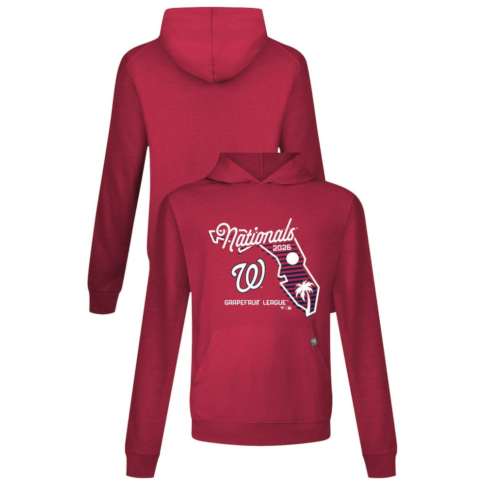 Washington Nationals Levelwear Sunrise Relay Hoodie - Red Hoodies
