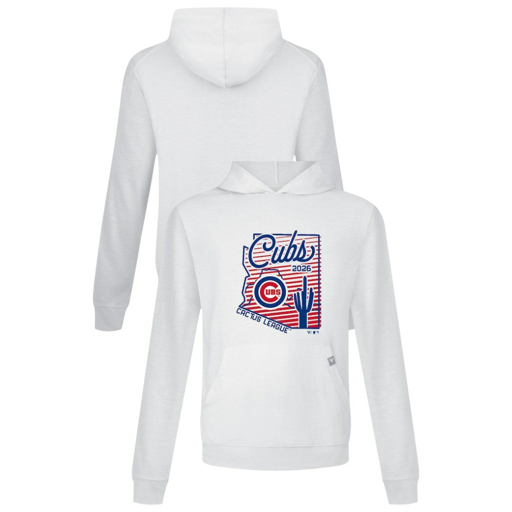 Chicago Cubs Levelwear Sunrise Relay Hoodie - White Hoodies