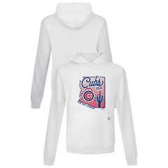 Chicago Cubs Levelwear Sunrise Relay Hoodie - White Hoodies