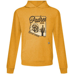 San Diego Padres Levelwear Sunrise Relay Hoodie - Gold Hoodies