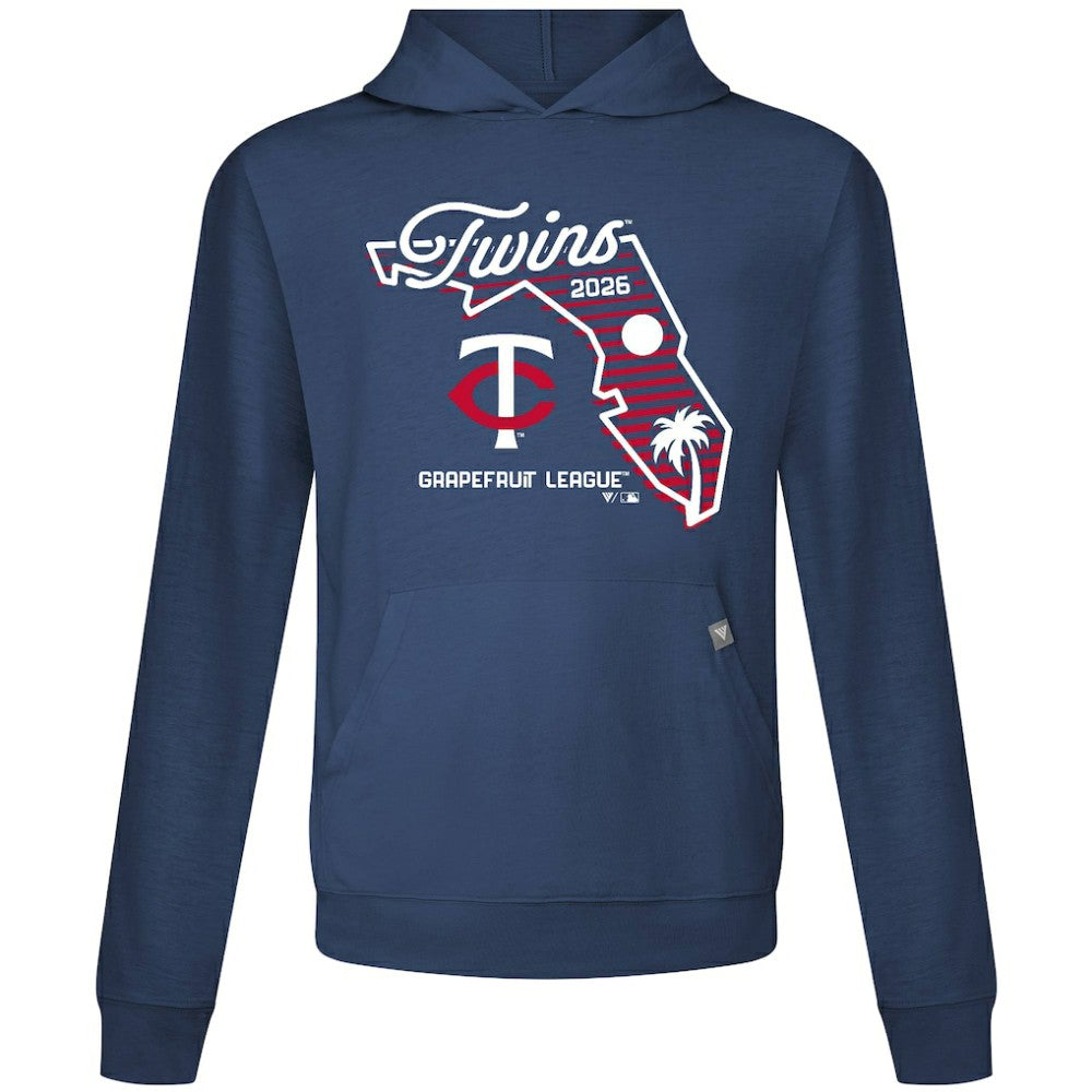 Minnesota Twins Levelwear Sunrise Relay Hoodie - Navy Hoodies