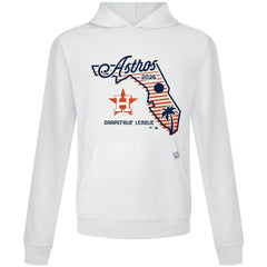 Houston Astros Levelwear Sunrise Relay Hoodie - White Hoodies
