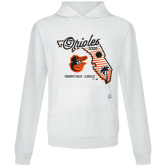 Baltimore Orioles Levelwear Sunrise Relay Hoodie - White Hoodies