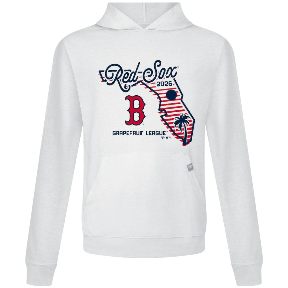 Boston Red Sox Levelwear Sunrise Relay Hoodie - White Hoodies