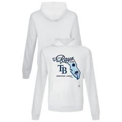 Tampa Bay Rays Levelwear Sunrise Relay Hoodie - White Hoodies