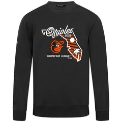 Baltimore Orioles Levelwear Zane Sunrise Sweatshirt - Black Sweatshirts