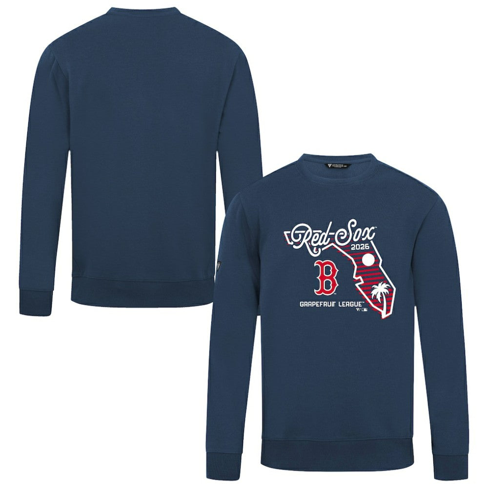 Boston Red Sox Levelwear Zane Sunrise Sweatshirt - Navy Sweatshirts