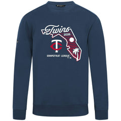 Minnesota Twins Levelwear Zane Sunrise Sweatshirt - Navy Sweatshirts