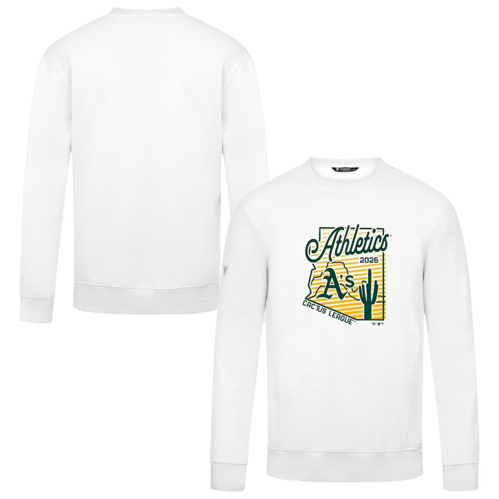 Athletics Levelwear Zane Sunrise Sweatshirt - White Sweatshirts