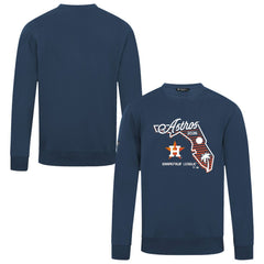 Houston Astros Levelwear Zane Sunrise Sweatshirt - Navy Sweatshirts