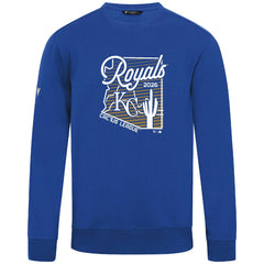 Kansas City Royals Levelwear Zane Sunrise Sweatshirt - Royal Sweatshirts