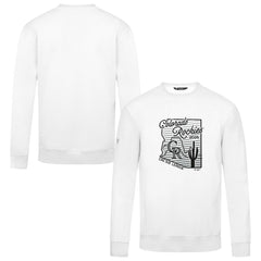 Colorado Rockies Levelwear Zane Sunrise Sweatshirt - White Sweatshirts