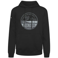 Washington Nationals Levelwear Spring Badge Podium Hoodie - Black Hoodies