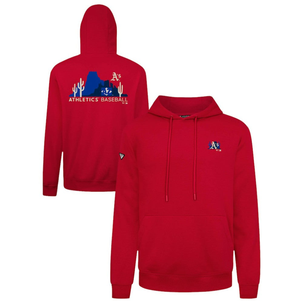 Athletics Levelwear Panoramic Podium Hoodie - Red Hoodies