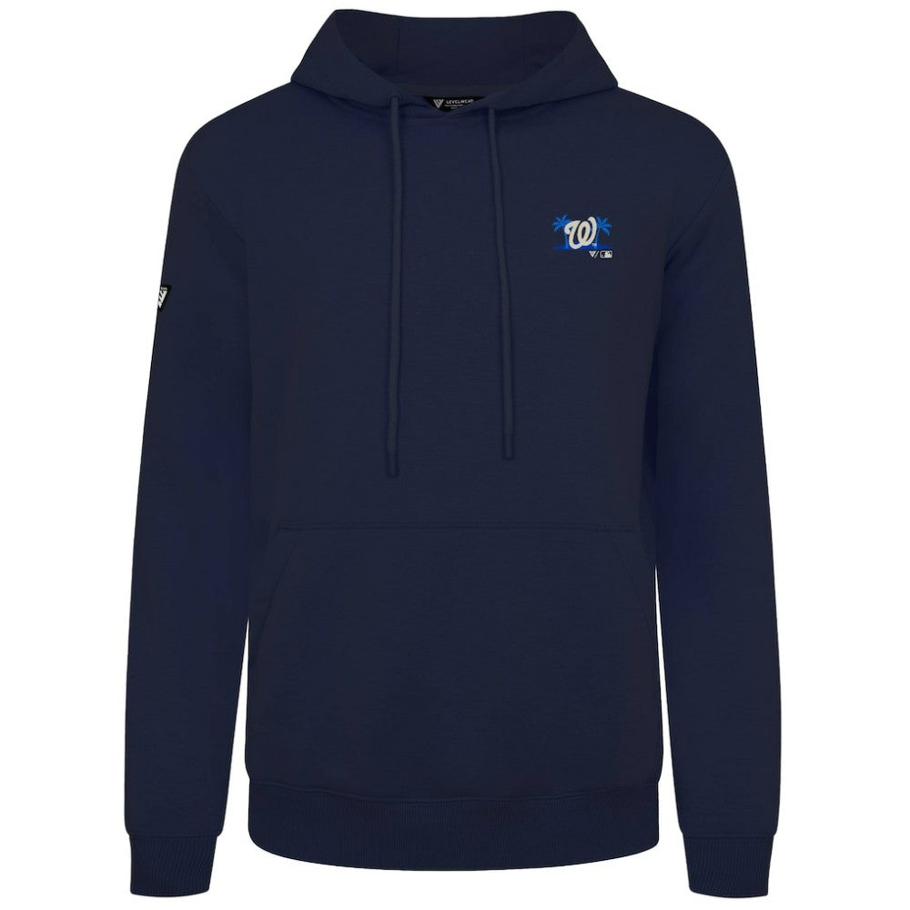 Washington Nationals Levelwear Panoramic Podium Hoodie - Navy Hoodies