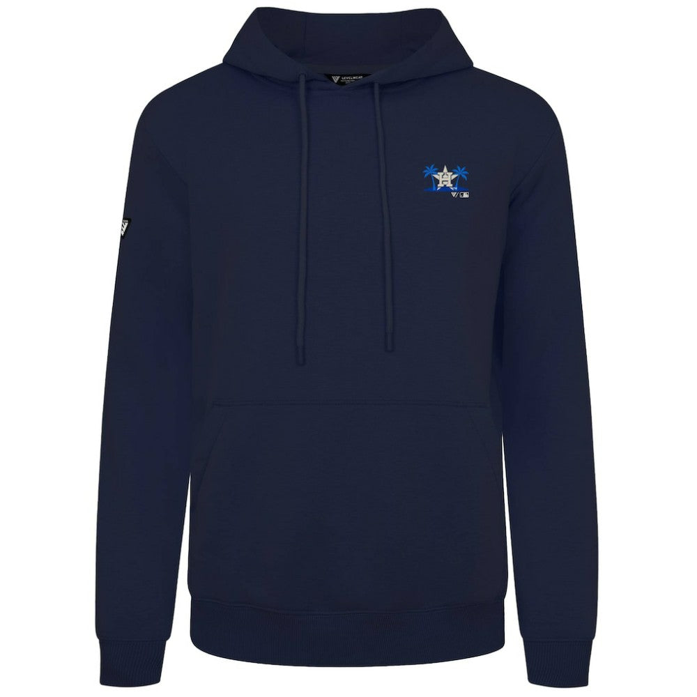 Houston Astros Levelwear Panoramic Podium Hoodie - Navy Hoodies