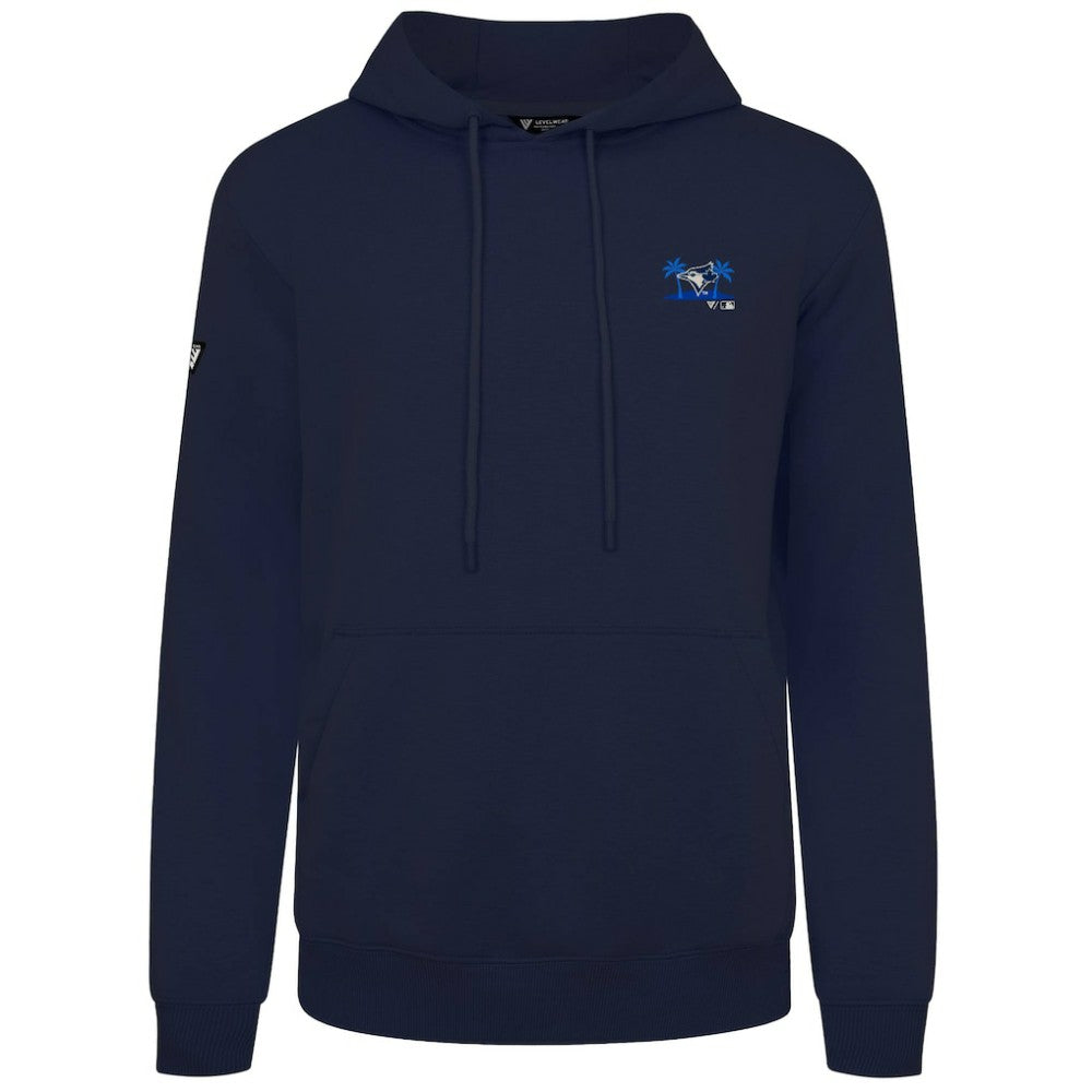 Toronto Blue Jays Levelwear Panoramic Podium Hoodie - Navy Hoodies