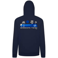Minnesota Twins Levelwear Panoramic Podium Hoodie - Navy Hoodies