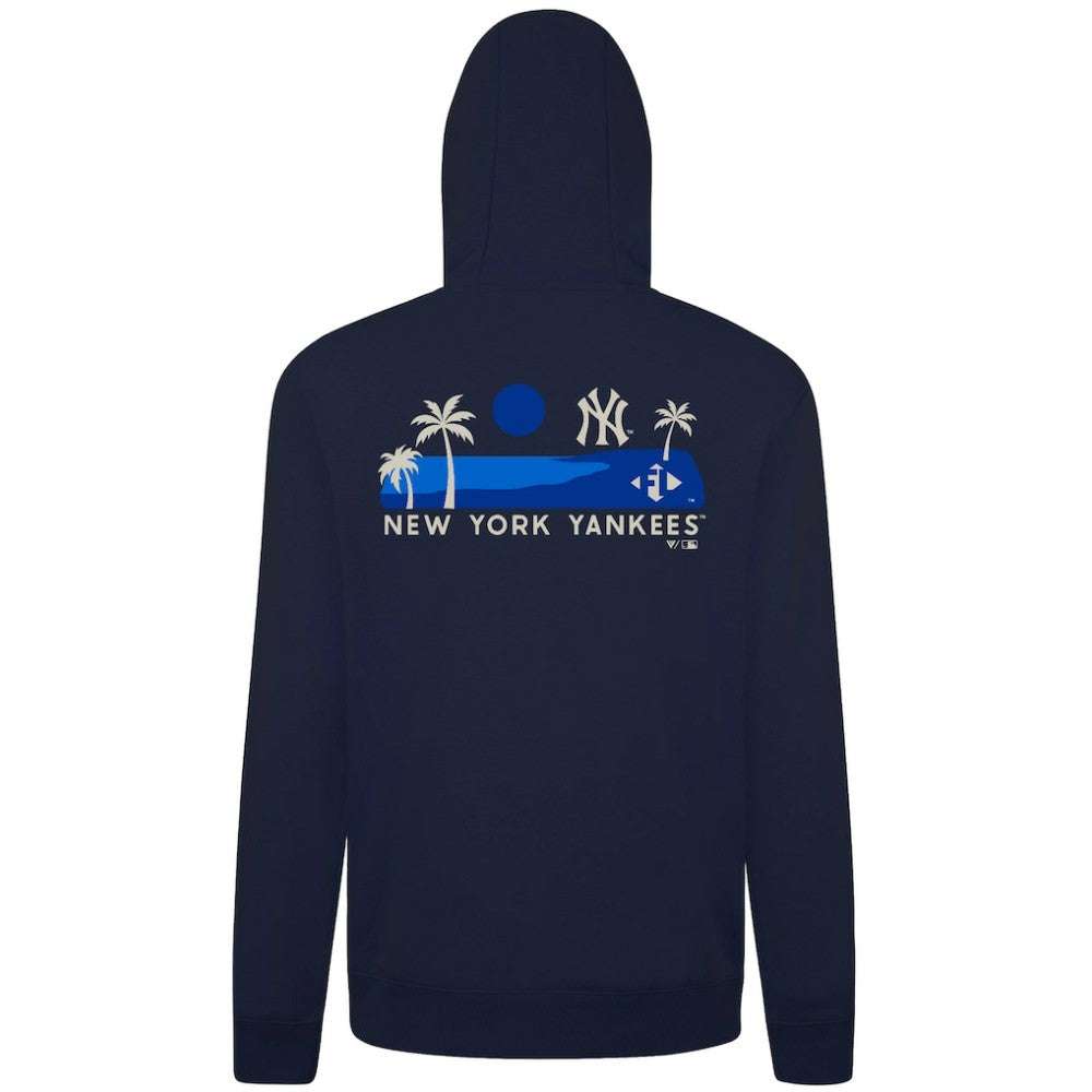 New York Yankees Levelwear Panoramic Podium Hoodie - Navy Hoodies